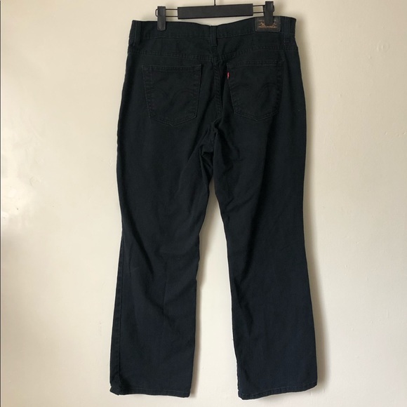 Levi’s 550 Relaxed Boot Cut Black Jeans - Picture 4 of 6